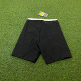 Vintage Nike Cotton Shorts Black Small