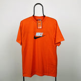 Vintage Nike T-Shirt Orange Small