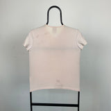 Vintage Nike Flower T-Shirt Pink Small