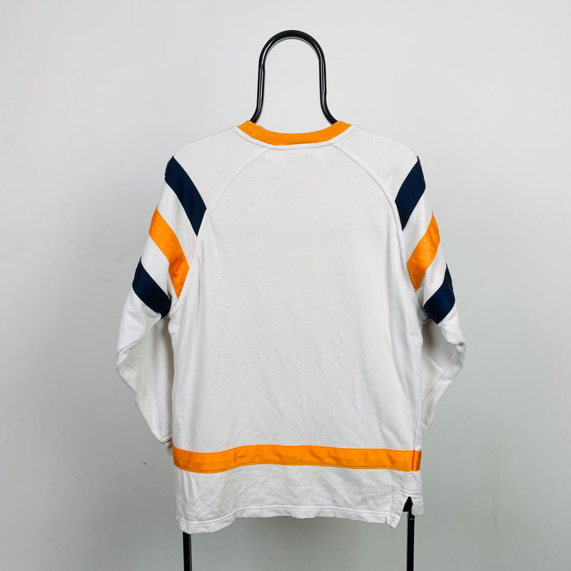 Vintage Adidas Sweatshirt White Small