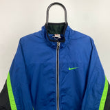 Vintage Nike Clima-Fit Windbreaker Jacket Blue XL